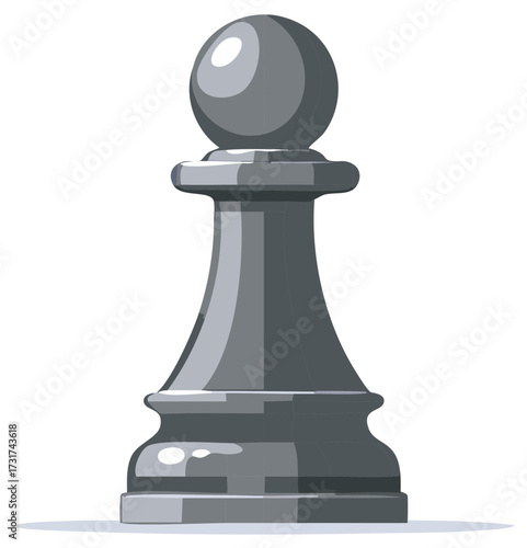 Illustration of Chess Pawn Piece Strategy Game Board Competition Challenge Sport
