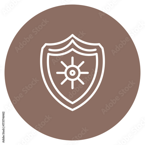 Antivirus icon vector image. Can be used for Web Hosting.