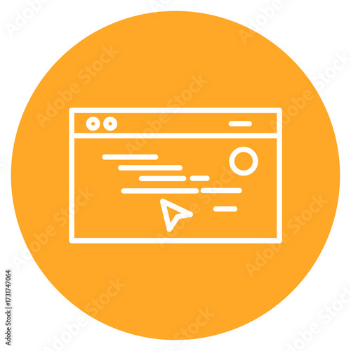 Backend Development icon vector image. Can be used for Computer Programming.