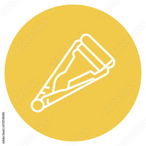 Hair Curler icon vector image. Can be used for Spa.