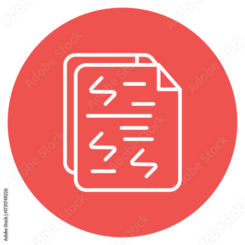 Duplicate Documents icon vector image. Can be used for Online Marketing.