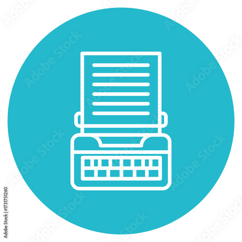 Compose icon vector image. Can be used for Online Education.