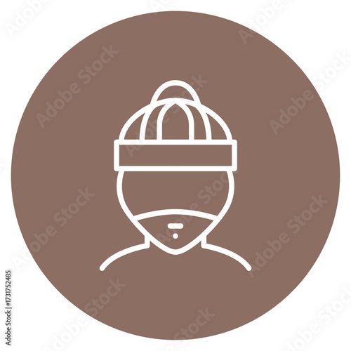 Gang icon vector image. Can be used for Prison.