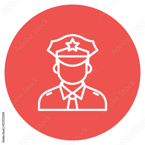 Police Fine icon vector image. Can be used for Prison.
