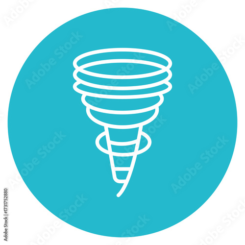 Hurricane icon vector image. Can be used for Natural Disaster.