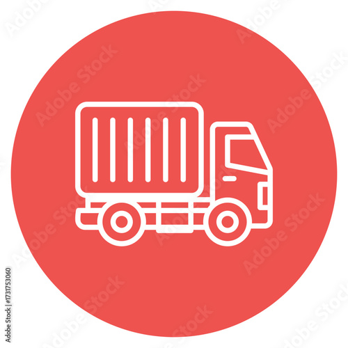 Truck icon vector image. Can be used for Natural Disaster.