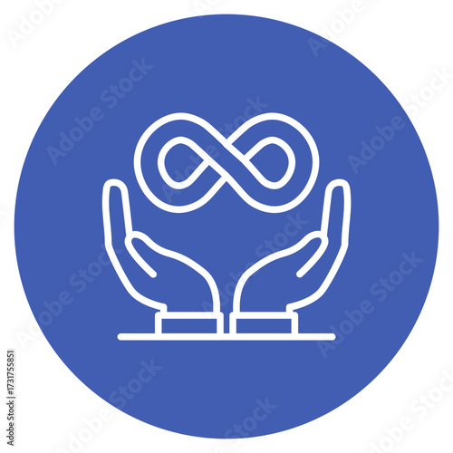 Trustworthiness icon vector image. Can be used for Personality Traits.
