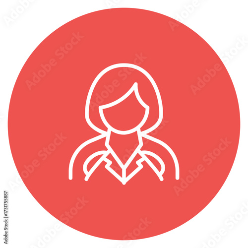 Self Confidence icon vector image. Can be used for Personality Traits.