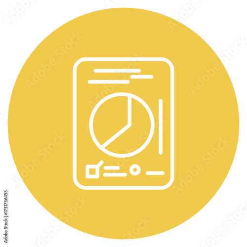 Test Data icon vector image. Can be used for Quality Assurance.