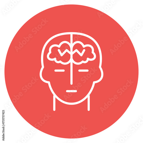 Emotional Intelligence icon vector image. Can be used for Leadership.