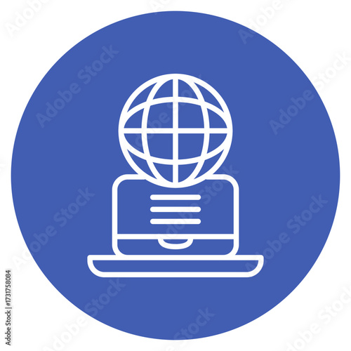 Network Scalability icon vector image. Can be used for Networking.