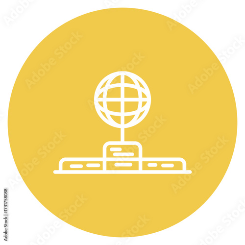Network Resilience icon vector image. Can be used for Networking.