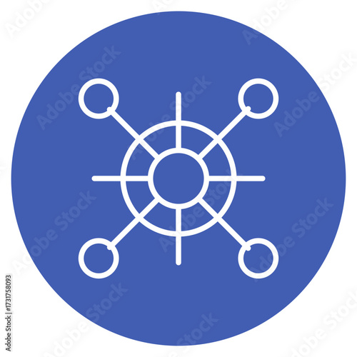 Network Connectivity icon vector image. Can be used for Networking.