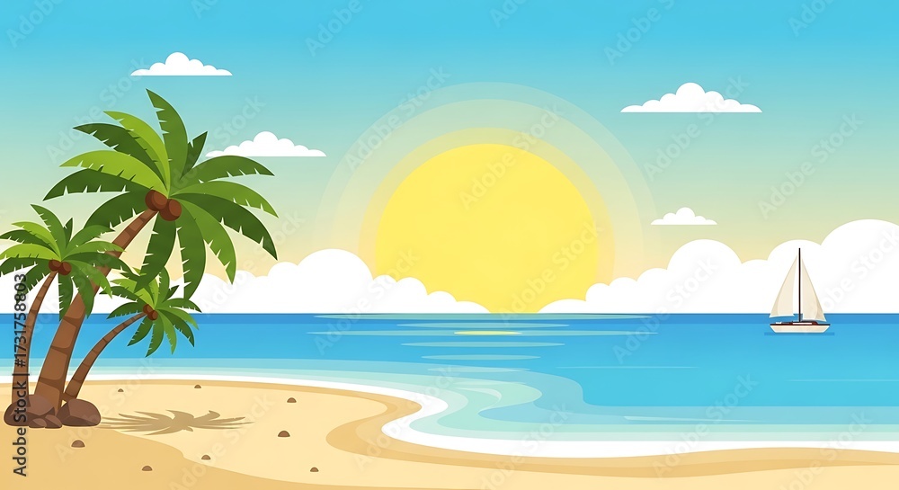 Obraz premium Beach paradise.