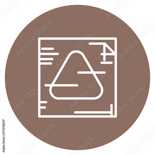 Recycled Paper icon vector image. Can be used for Earth Day.