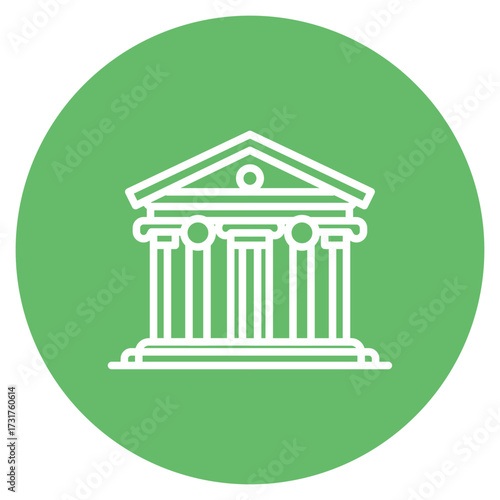 Pantheon icon vector image. Can be used for Italy.