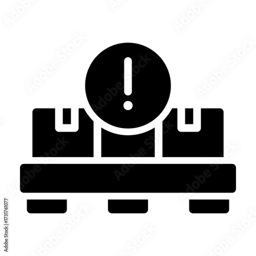 dangerous package Solid icon