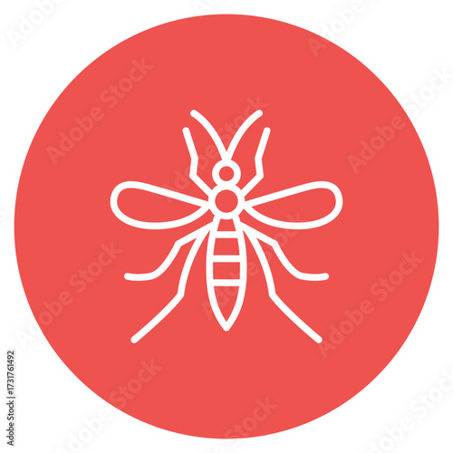 Vector-Borne Disease icon vector image. Can be used for Infectious Diseases.