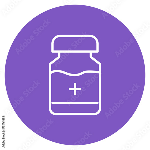 Vaccine Development icon vector image. Can be used for Infectious Diseases.