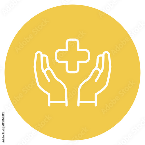 Remission icon vector image. Can be used for Chemotherapy.
