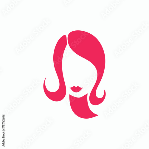 Minimal Vector Female Face Design – Elegant and Simple Woman Portrait Line Art for Beauty, Fashion, Skincare, Cosmetics, Branding, Posters, and Digital Projects