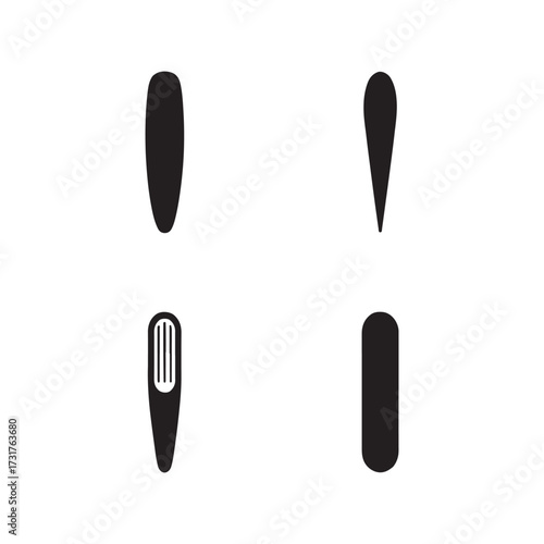 Nail File Solid Beauty Icons Collection