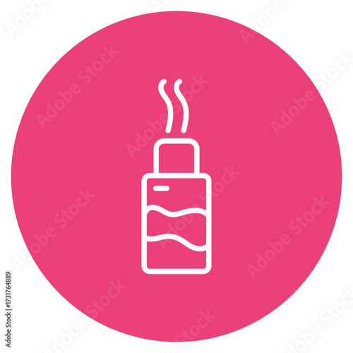Odor icon vector image. Can be used for Fabric Features.