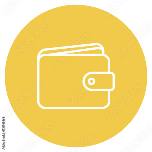Wallet icon vector image. Can be used for Supermarket.