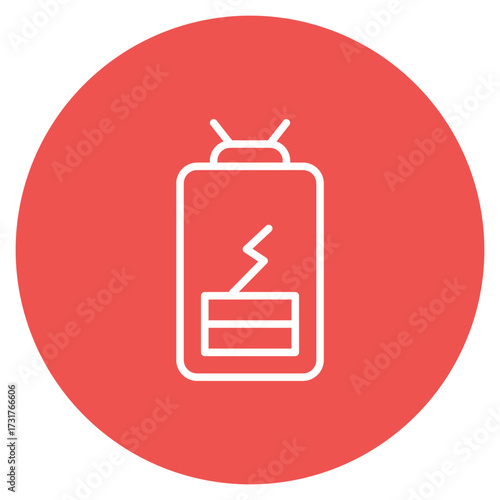 Android Battery icon vector image. Can be used for Battery and Power.
