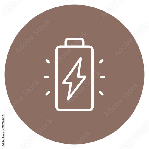 Charge Battery icon vector image. Can be used for Battery and Power.