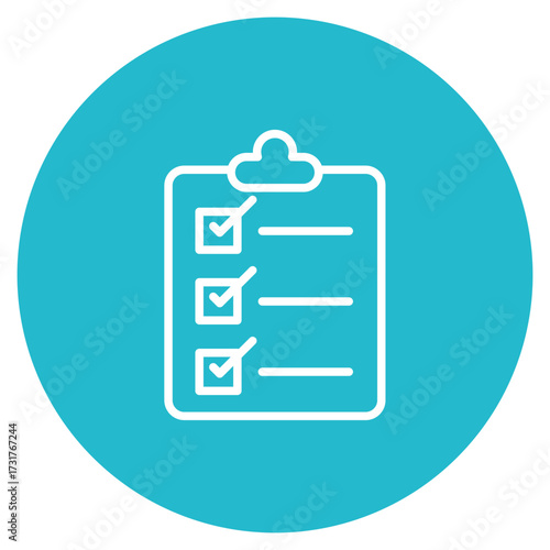 Checklist icon vector image. Can be used for Shoemaker.