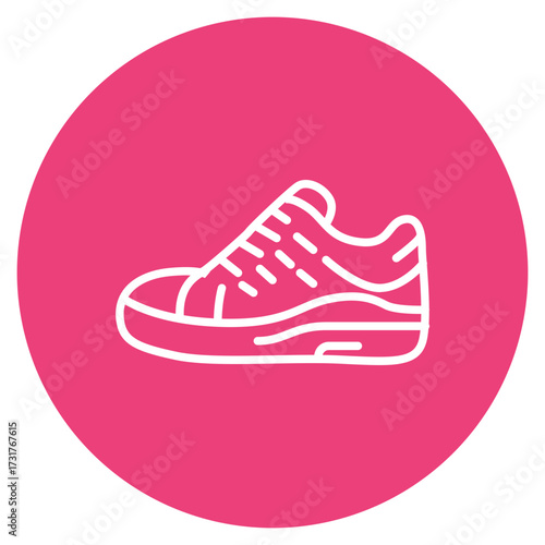 Shoe icon vector image. Can be used for Shoemaker.