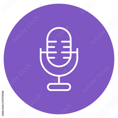 Voice Recognition icon vector image. Can be used for Biometrics.