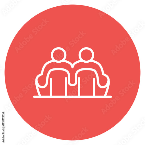 Supporter icon vector image. Can be used for Volleyball.