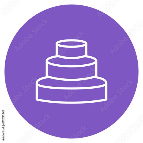 Tier icon vector image. Can be used for Volleyball.