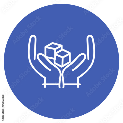Compulsive Gambling icon vector image. Can be used for Casino.