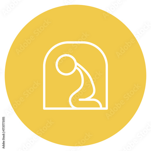 Bending icon vector image. Can be used for Mettalurgy.