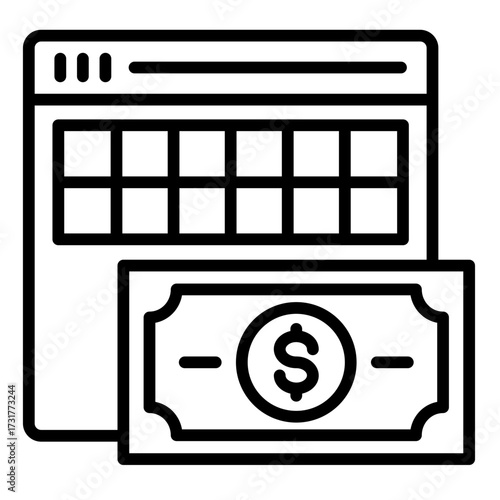 Online Banking  Icon Set Multiple Style Collection