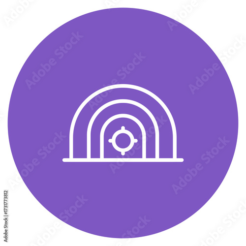 Vault icon vector image. Can be used for Trading.
