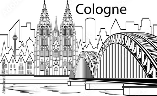 Cologne sityscape, Germany