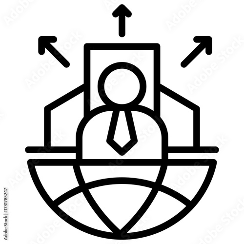 Outsourcing Icon