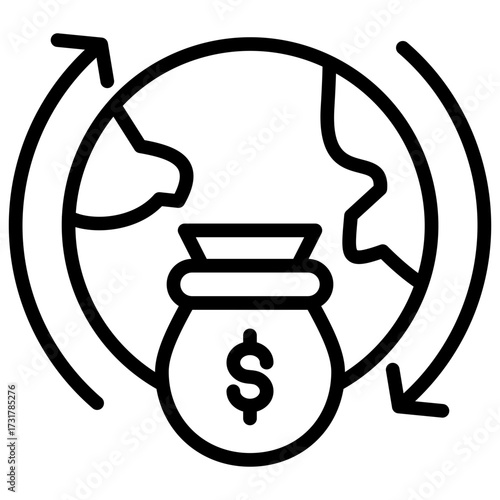 Circular Economy Icon