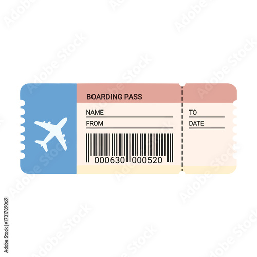 A Boarding Pass traveling 