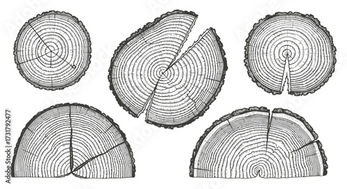 Hand-drawn doodle set of business and finance elements, including strategy, growth and communication, white background