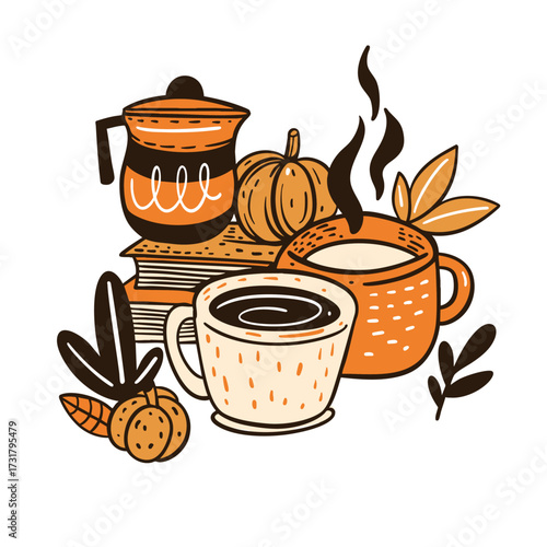 Discover Warm Autumn Beverages and Cozy Elements that enhance this beautiful season
