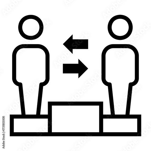 comparison Line Icon