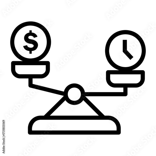 comparison Line Icon