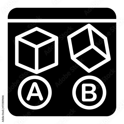 comparison Solid icon