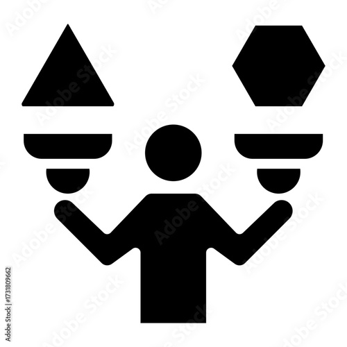 comparison Solid icon