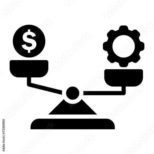 comparison Solid icon